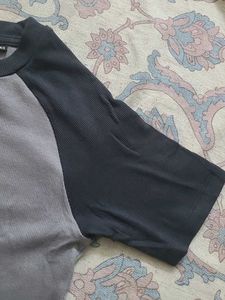 Two-Tone Casual T-Shirt