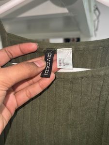 Olive Green Tank Top