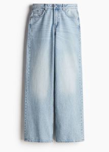 H&M Blue Wide Leg Jeans
