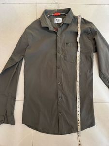 Zara Olive Green Shirt