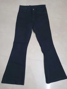 Black Flared Jeans