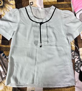 Elegant Light Green Top