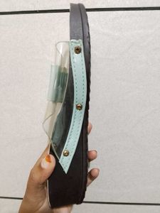 Mint Rhinestone Buckle Santals