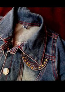Denim Skirt And Jaket Combo