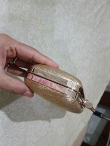 Elegant Gold Clutch