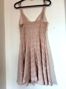 Crochet Mini Dress