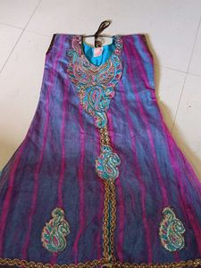 Elegant Embellished Anarkali Dress