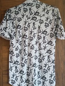 Patterned Short Sleeve Shirt