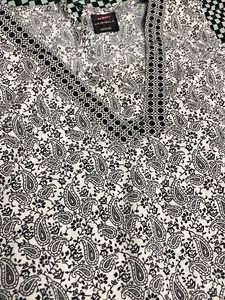 Paisley Print Sleeveless Top