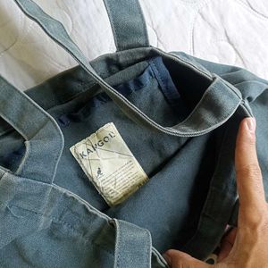 Kangol Denim Tote Bag