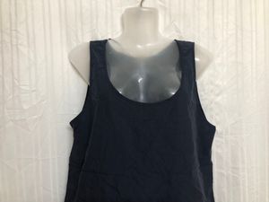 Zara Woman Blue Sleeveless Top