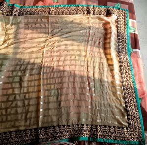 Not Used Beautiful Net Saree 🥻