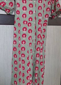 Floral Print Button-Down Shirt
