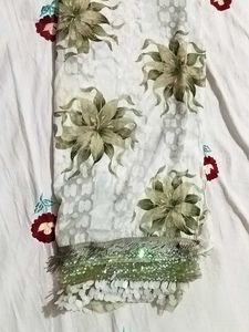 Floral Print Dupatta