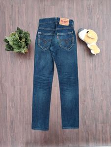 Dark Wash Straight Leg Jeans