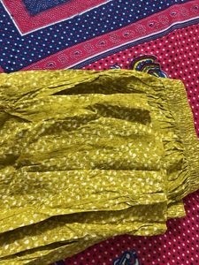 Yellow Kurti +pant