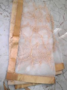 Combo Of 2 Net With Zari Thread 2mtr