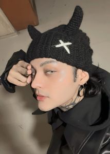 Devil Horn Knit Beanie