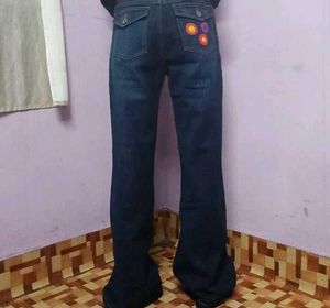 Thrift Embroidery Pants