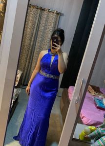 Elegant Blue Ethnic Gown💙🦋🧿