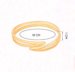 Chic Gold Kada Bracelet
