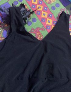 Black Party Dress with Sequins