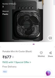 Mini Portable Cooler
