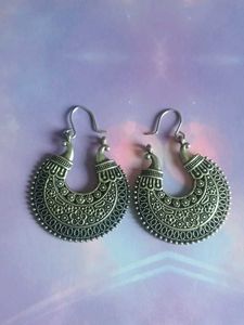 Boho Silver Earrings