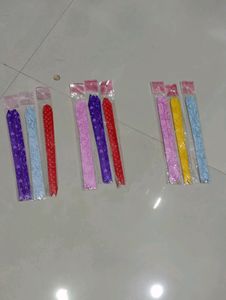 🆕Pull flower colourful ribbons 🤩pack Of-3 packe