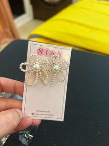 Pearl Flower Earrings