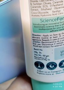 Wishcare fluid sunscreen