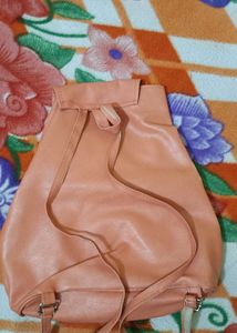 Peach Backpack