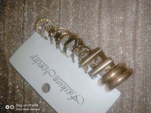 Gold Earring Set - Trendy!