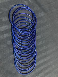 Metal Blue Bangle
