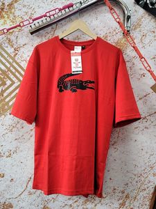 Vintage COS Lacoste Red Graphic Tee