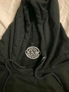 Snake cropped hoodie