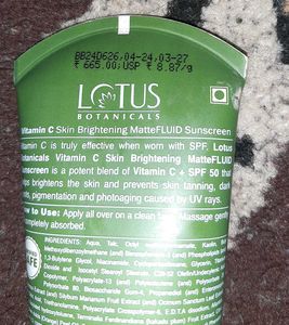 Lotus Sunscreen