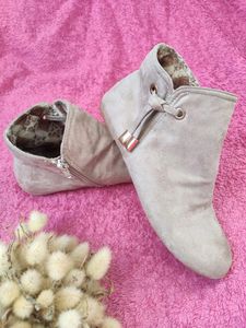 Nude Ankle Boots