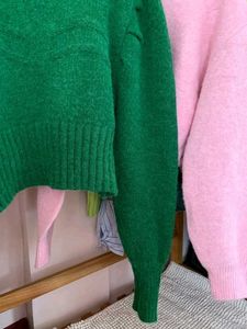 Green Knit Sweater