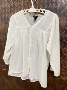 H&amp;M Pure Cotton Shirt Top