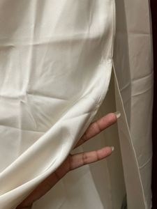H&amp;M Silk White Dress