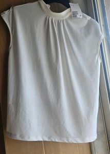 Elegant White Sleeveless Top