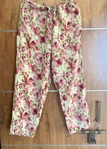 Floral Print Button-Down Top