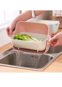 Rotating Strainer, Easy Wash &amp; Store Eatables