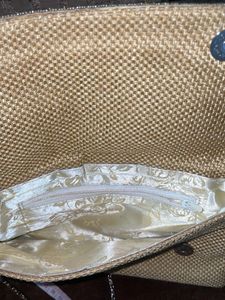 Embellished Clutch with Chain Strap