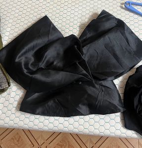 Black Satin Top