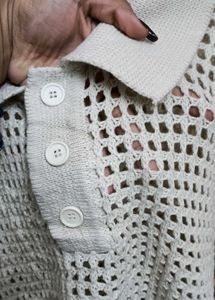 The Off-white Crochet Sweater