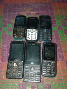 Vintage Cell Phone Lot - 6 Phones