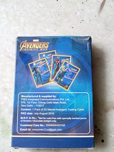 MARVEL Avengers Infinity War Cards