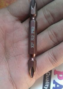 《PACK OF-20》Two In One Screwdriver XP S2 PH2  Japan Material 60mm PH2 Screw Driver Bit Set,60mm For Dleel Macin  (Pack Of -20)